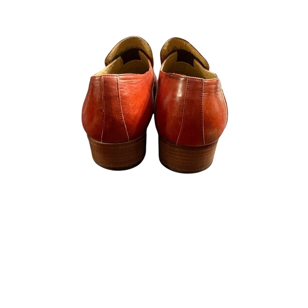 Jean‎ Pier Clemente Mens Leather Loafers Brown Italian Slip On 9.5 D DA124A02 - Picture 9 of 9